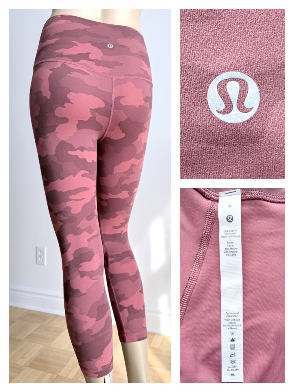 Lululemon Wunder Train High-Rise Crop